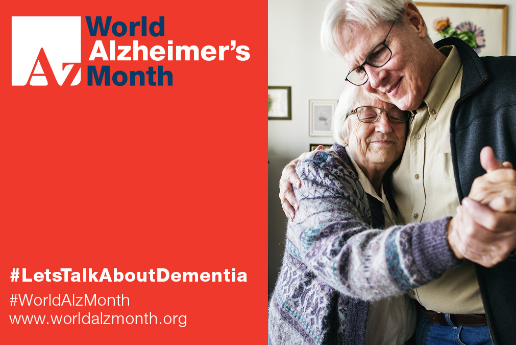 World Alzheimers Month - couple dancing