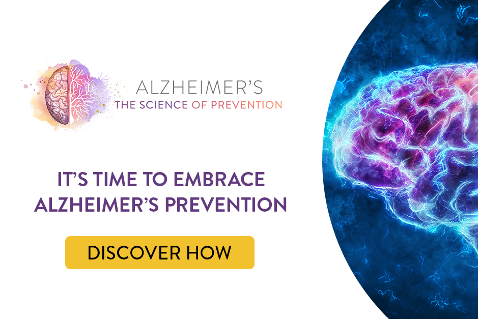 Graphic urging Alzheimer's prevention