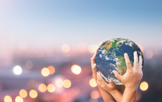 Image represents the global community.
