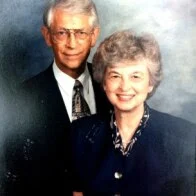 Image of my uncle and aunt in the years before her diagnosis of dementia