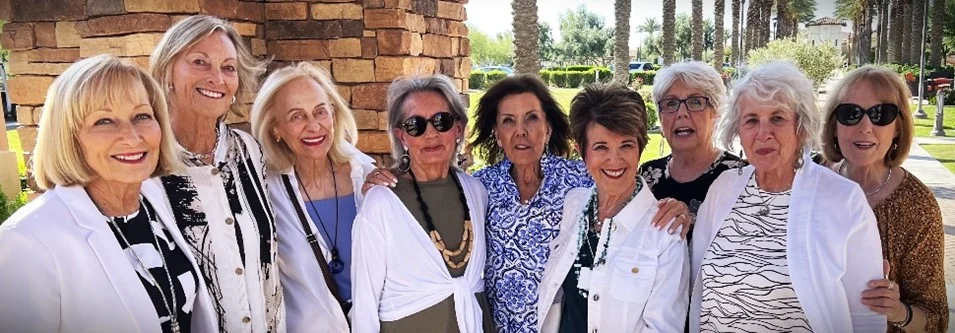 A group of college friends meeting in Arizona to celebrate the year of our 80th birthdays in 2024.